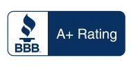 Better Business Bureau A-rating